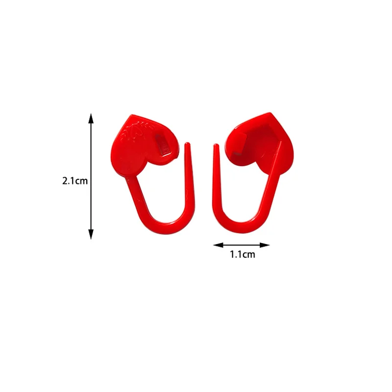 Пластиковые булавки красного цвета аксессуары для вязания свитеров рукоделия |