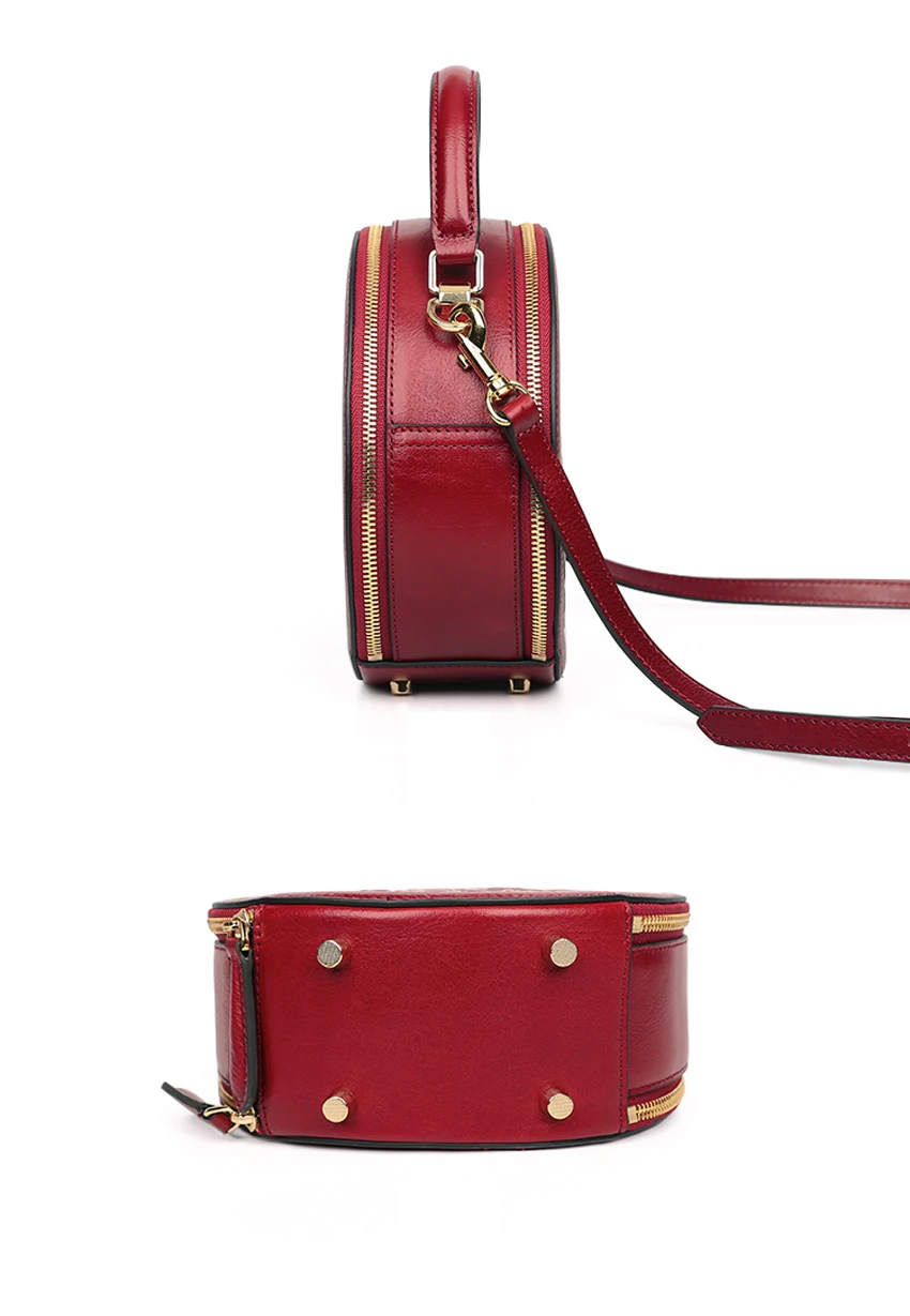 SUWERER Women Genuine Leather bag fashion cowhide Embossed bag luxury handbags women bags designer famous brand women bags