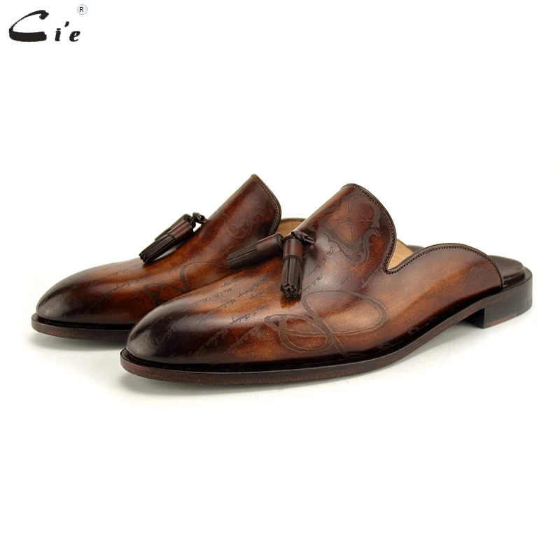 Кожаные сандалии cie для мужчин Классическая обувь официальная в итальянском