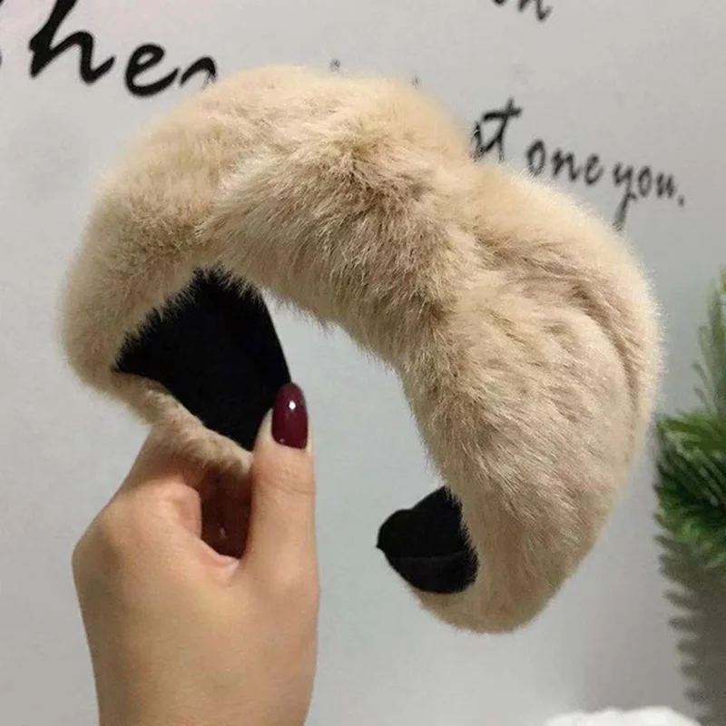 Для волос из искусственного меха ремешки крест головные уборы с бантом женские