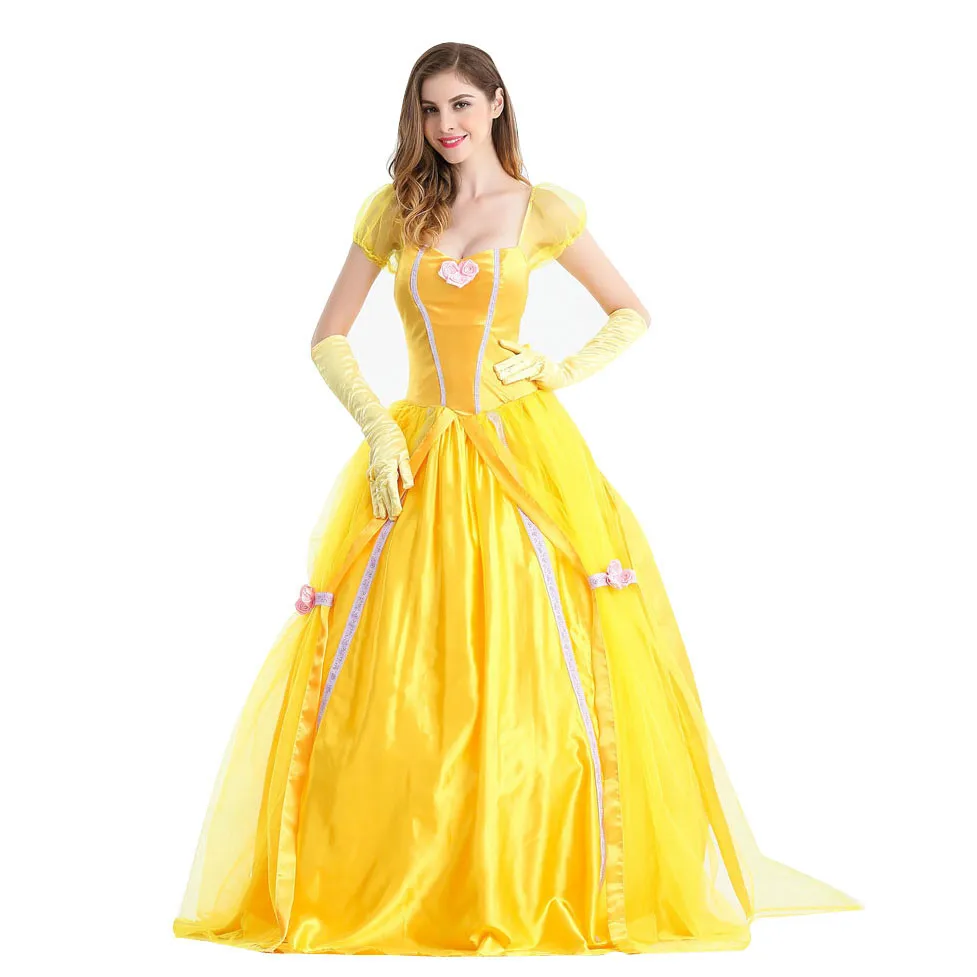 

Halloween Costumes Women Adult Dresses Party Fancy Girls Long Princess Female Anime Cosplay