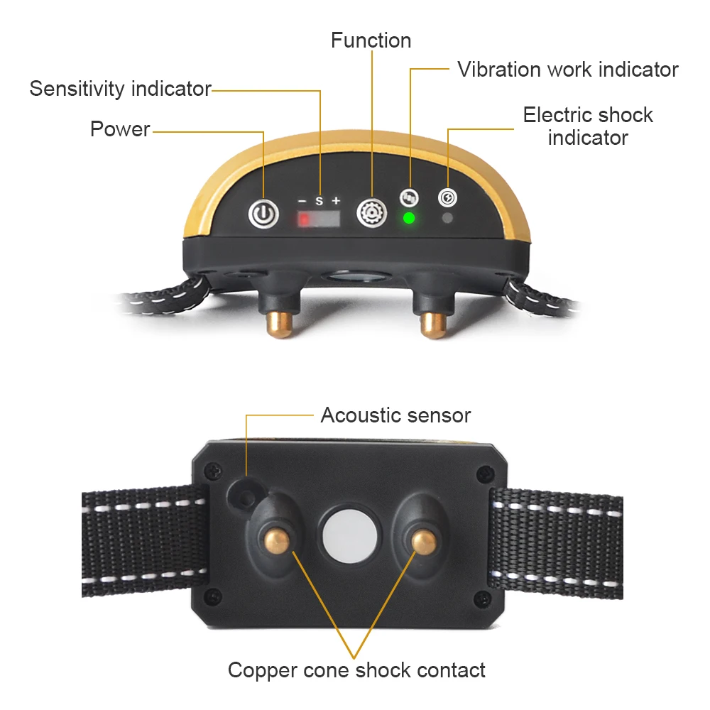 Автоматический ошейник для собак дрессировочный мелких и больших Хаски питбуля