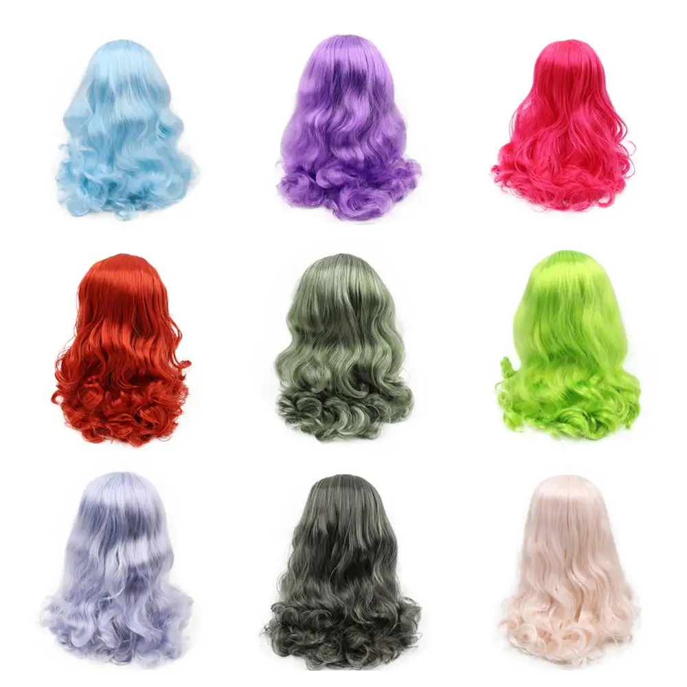 Blyth кукла ледяная игрушка RBL скальп купольные волосы DIY пользовательская кукла|hair