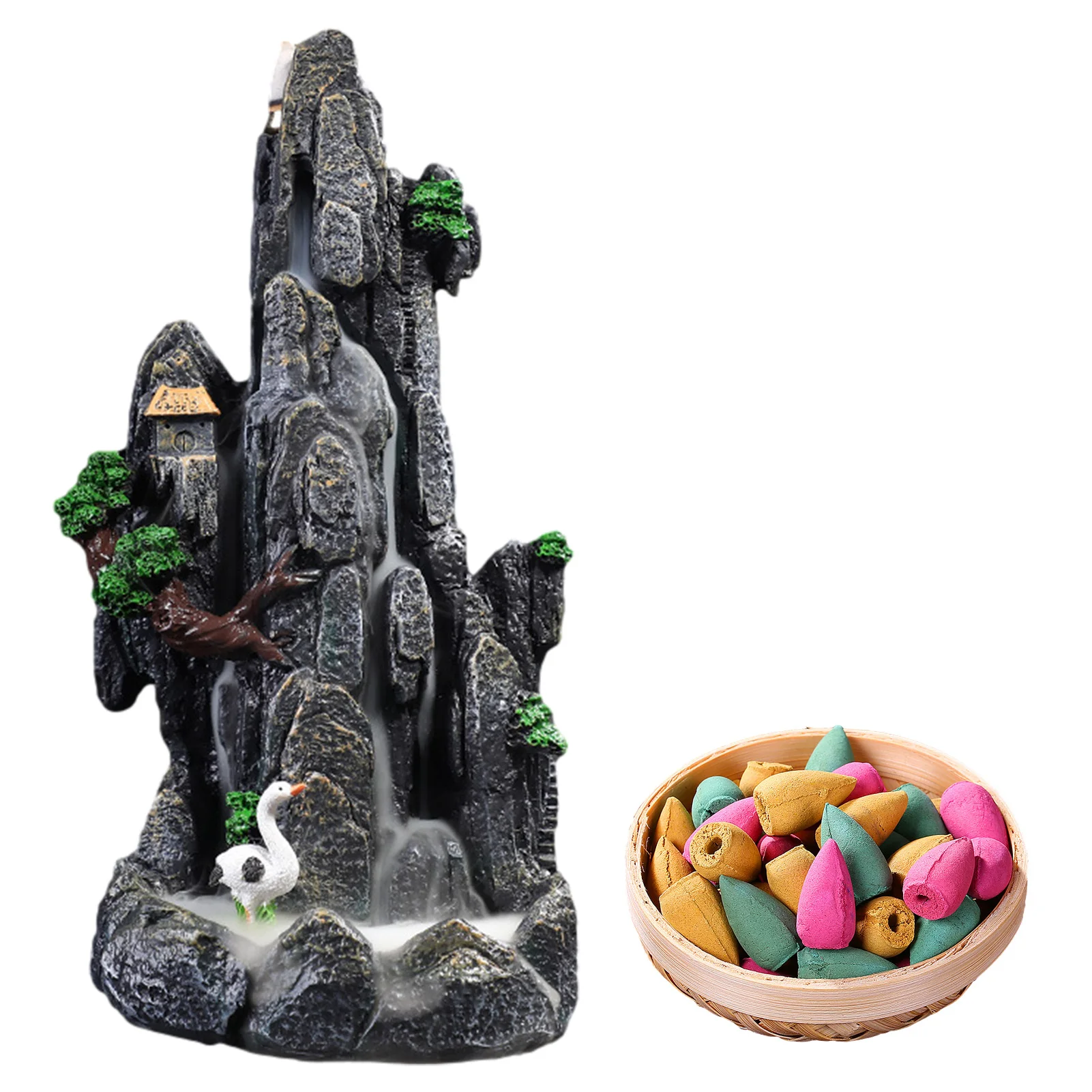 Гора для благовоний ароматическая курильница подставка горелка дома и офиса