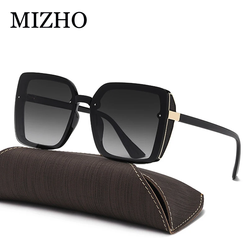 Женские солнцезащитные очки для вождения MIZHO большие квадратные поляризационные