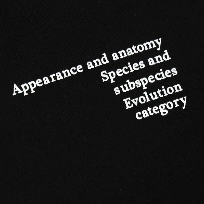 

ELKMU Hip Hop Streetwear T-shirt Giraffe Letter Printed T-shirt Summer 2021 Harajuku Casual Short Sleeve Shirt Tops Tees HE610