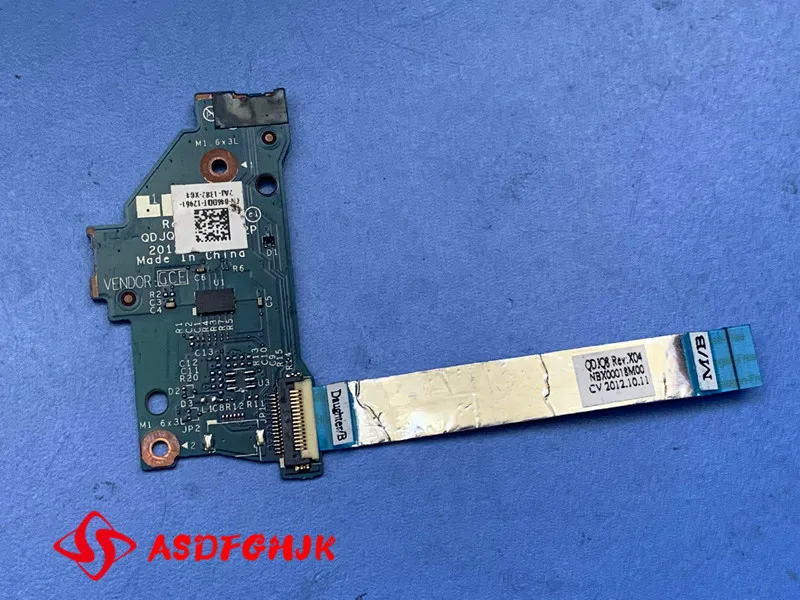 

46DDT 046DDT LS-8762P FOR DELL XPS 10 Tablet Tablet Power Button Board WITH CABLE NBX00018M00 WORKS