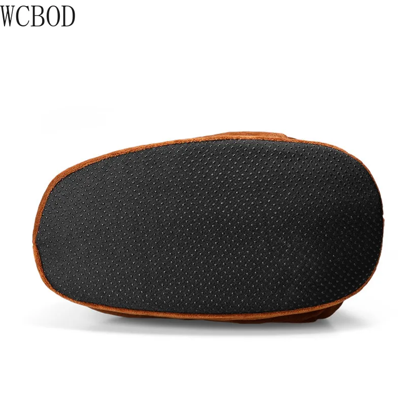 

WCBOD Fashion Cartoon Cotton Shoes 2020 Winter Men Slippers Couples Warm Plush Fur Cotton Shoes Lovers Cotton Shoes Women Shoes