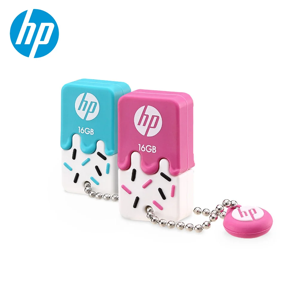 Милый мультяшный мини флэш диск HP Mini usb 2 0 флешка 16 ГБ 32 64 USB накопитель милый для