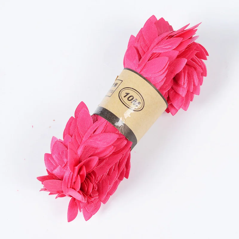 10 ярдов ткань красочные листья ротанга зеленый лист скорпион DIY Свадьба День