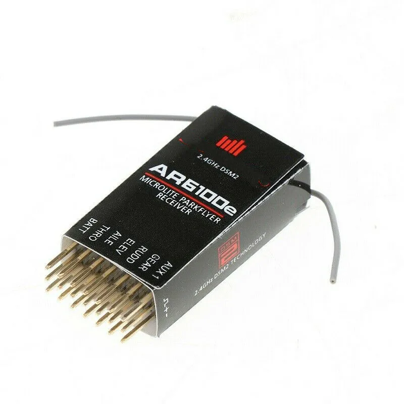 Приемник Радиоуправляемый 3 шт./лот 2 4 ГГц DSM2 6 CH AR6100e для JR SPEKTRUM DX6i DX7 DX8 DX9