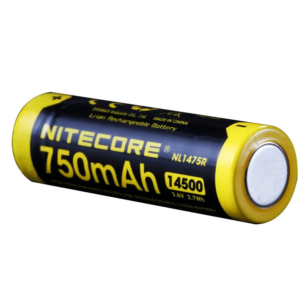 2021 NITECORE NL1475R 750mAh14500 высокая производительность с эффектом приближения c зарядкой