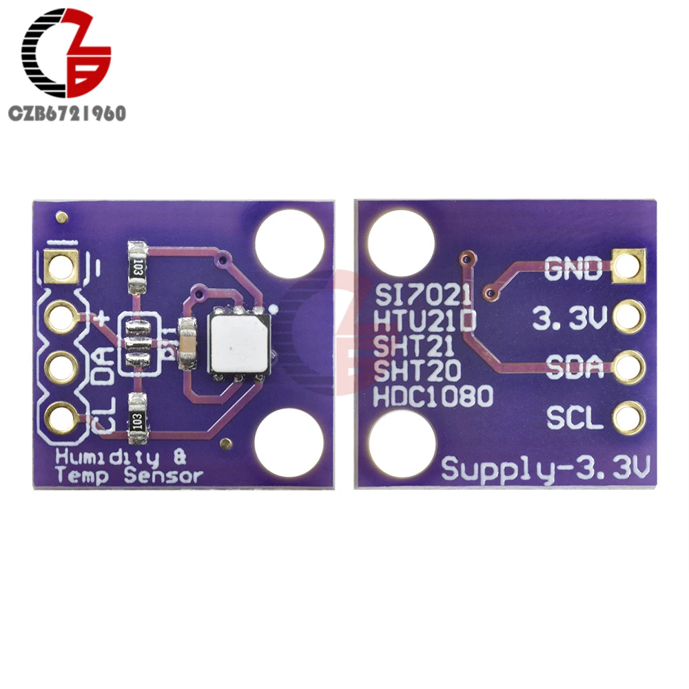 I2C SI7021 модуль датчика температуры и влажности Аналоговый Цифровой
