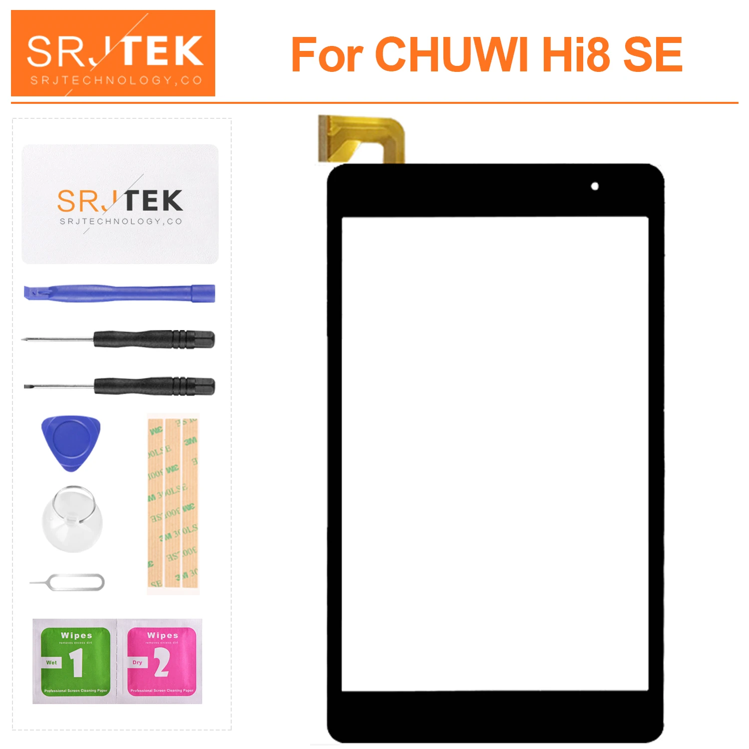 

For CHUWI Hi8 SE Display Tablet PC External Capacitive Touch Screen Digitizer Assembly Replacement Outer Glas Sensor Panel Touch