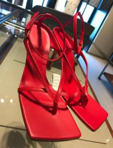 Модная обувь; Новое поступление; женская обувь с открытым носком; sandalias mujer Tide zapatillas mujer; роскошная женская обувь в римском стиле; sandalia feminina - Цвет: AS SHOW