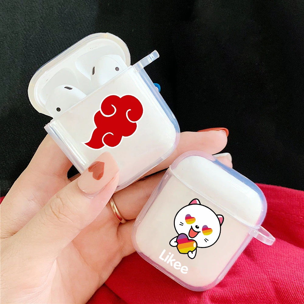 

Silicone Cover for Airpods 1/2 Earphone Make Money Likee Cartoon Cat Protector Fundas Airpods Case Air Pods Charging Box Bags