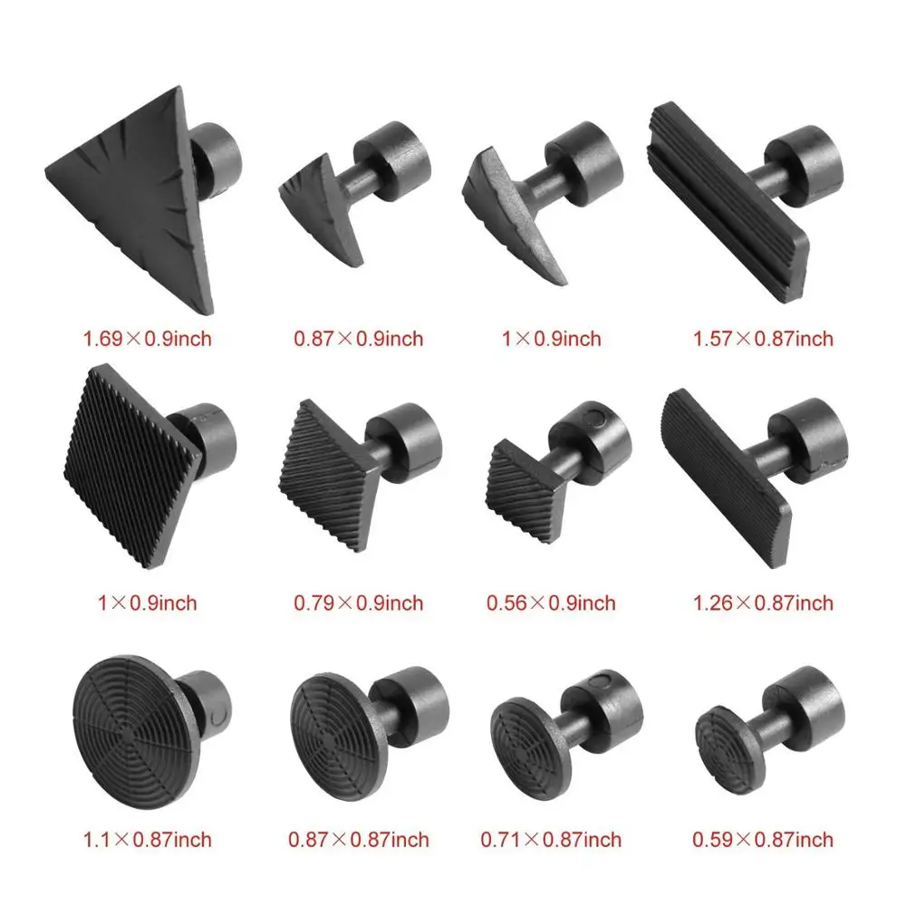 Инструменты PDR 24 шт. черные клеевые вкладки для вмятин присоски удаления без