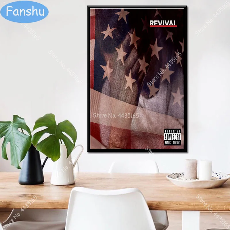 Постер Eminem The Marshall Mathers Rap Hip Hop Star настенная Картина на холсте постеры и принты для