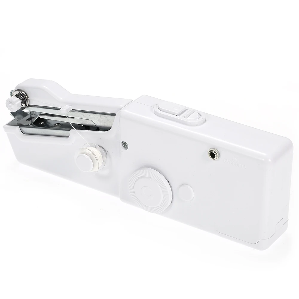 Новинка 2019 портативная электрическая швейная машина мини Машинка на батарейках