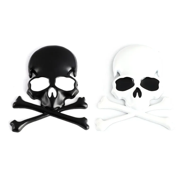 3d-наклейки в виде головы черепа для BMW Audi Ford Jeep Honda Volkswagen Mercedes Opel Dodge KIA