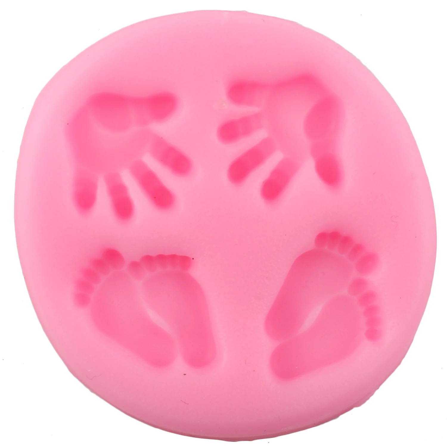 Для ног массажер для силиконовые формы Шоколадные конфеты глины пресс-формы