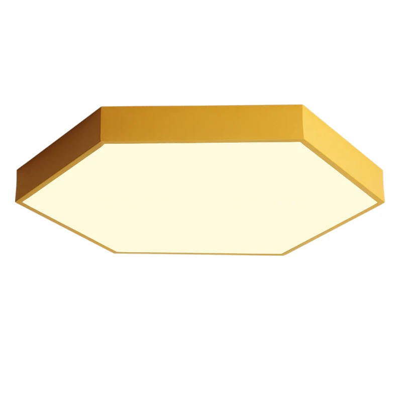 Светодиодный шестигранный потолочный светильник для спальни гостиной