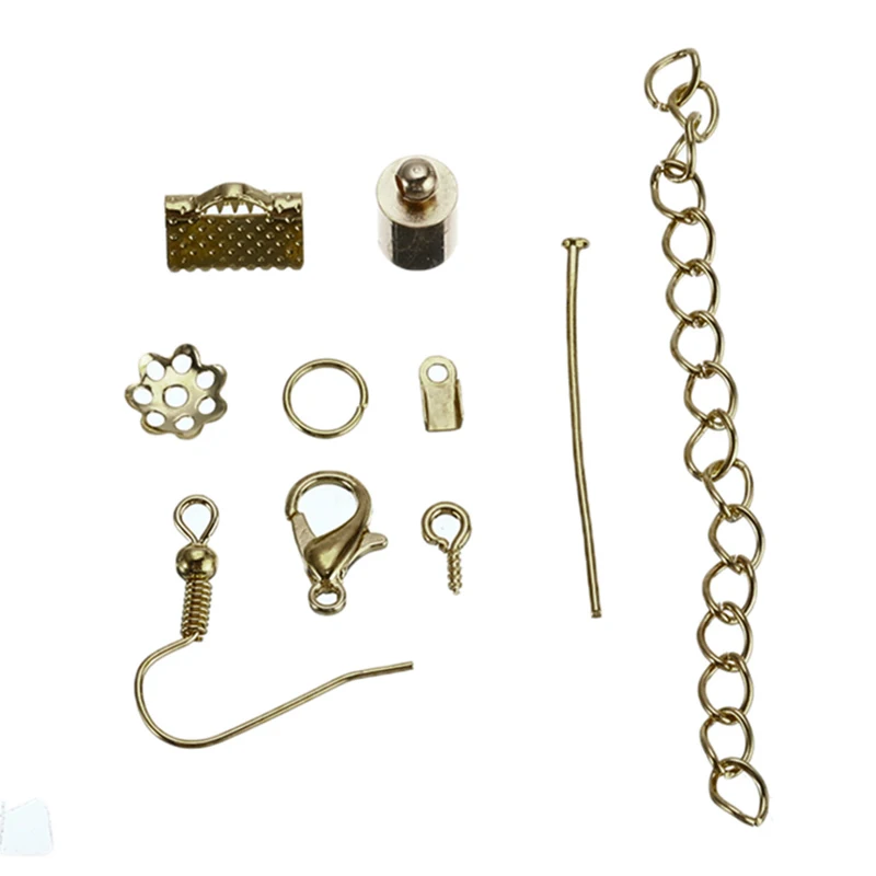 1 коробка одно кольцо застежка омаров хвост цепь зажим пряжка для браслета