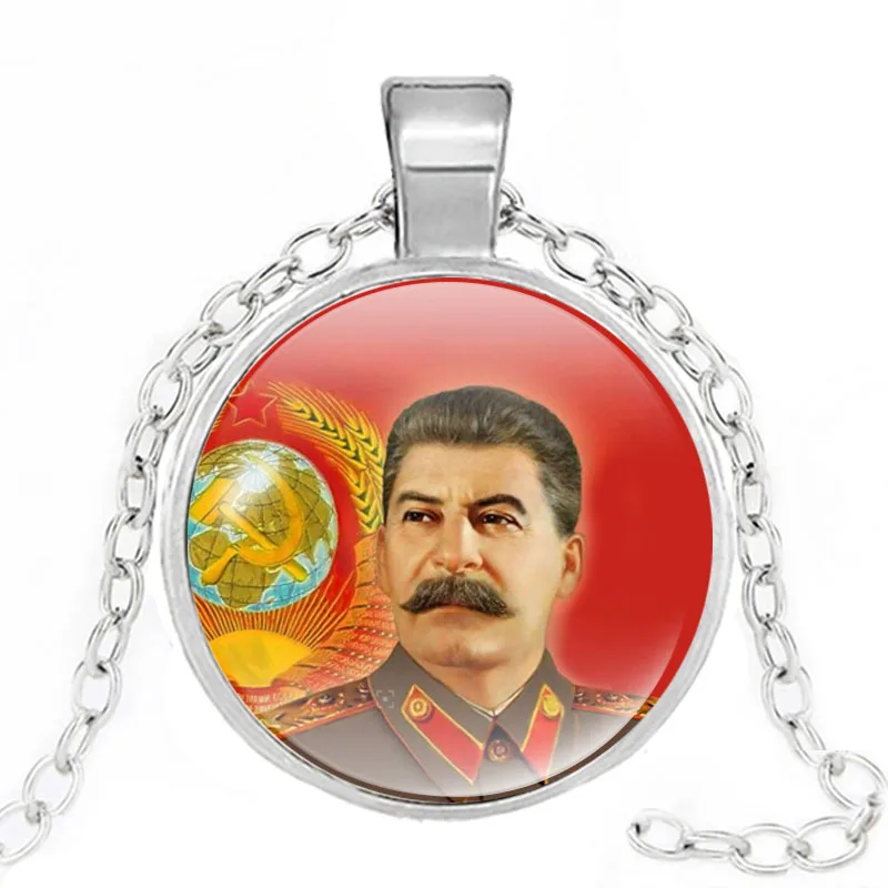 Классические советские значки ожерелье с серпом подвеской-топором мужские и