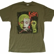 Korn Key см. Вас на другой стороне зеленая футболка новый альбом