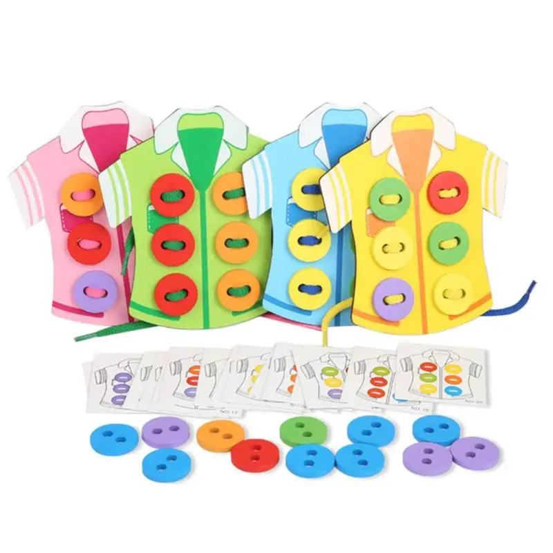 Детская доска DIY одежда веревка игра тонкий дизайн дерево гладкие края родитель