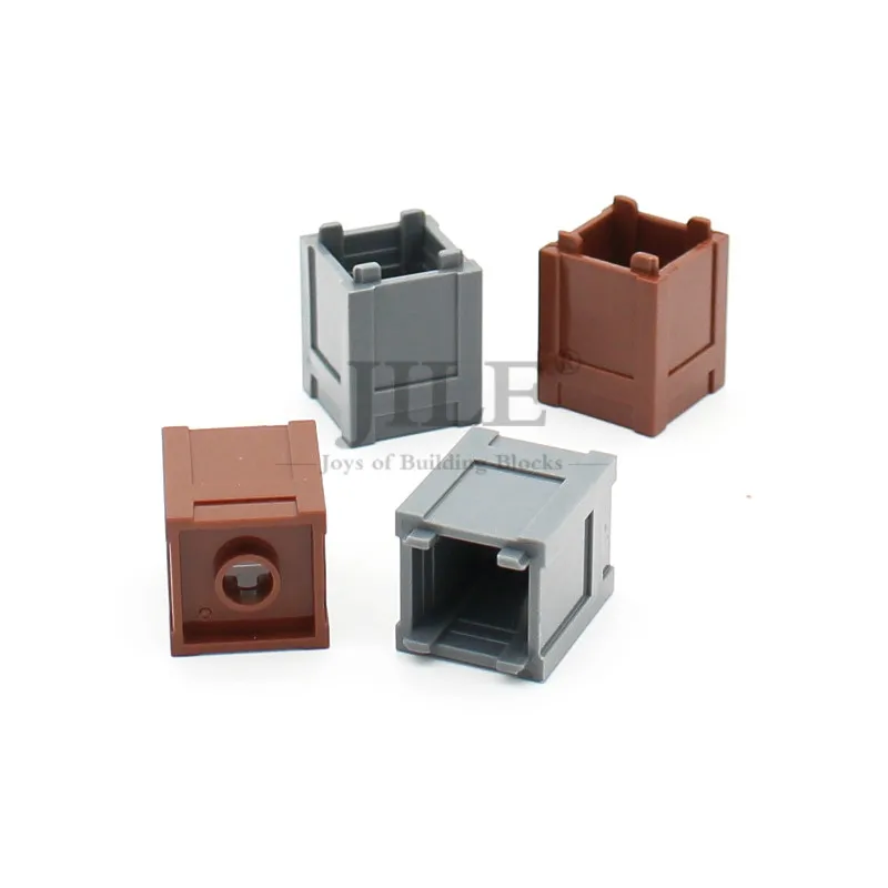 Квадратный Контейнер Moc 2x2x2 открывающийся сверху 61780 конструктор сделай сам с