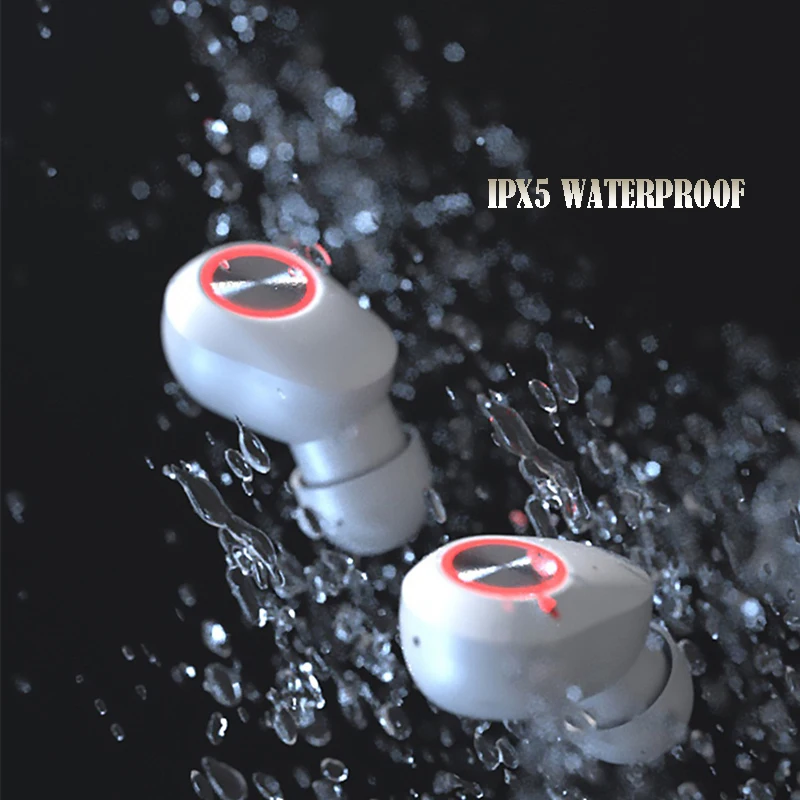 Earphones Bluetooth Wireless Sport With Microphone Headphone Stereo TWS Earbuds V5.1 Headset Noise Cancelling | Электроника