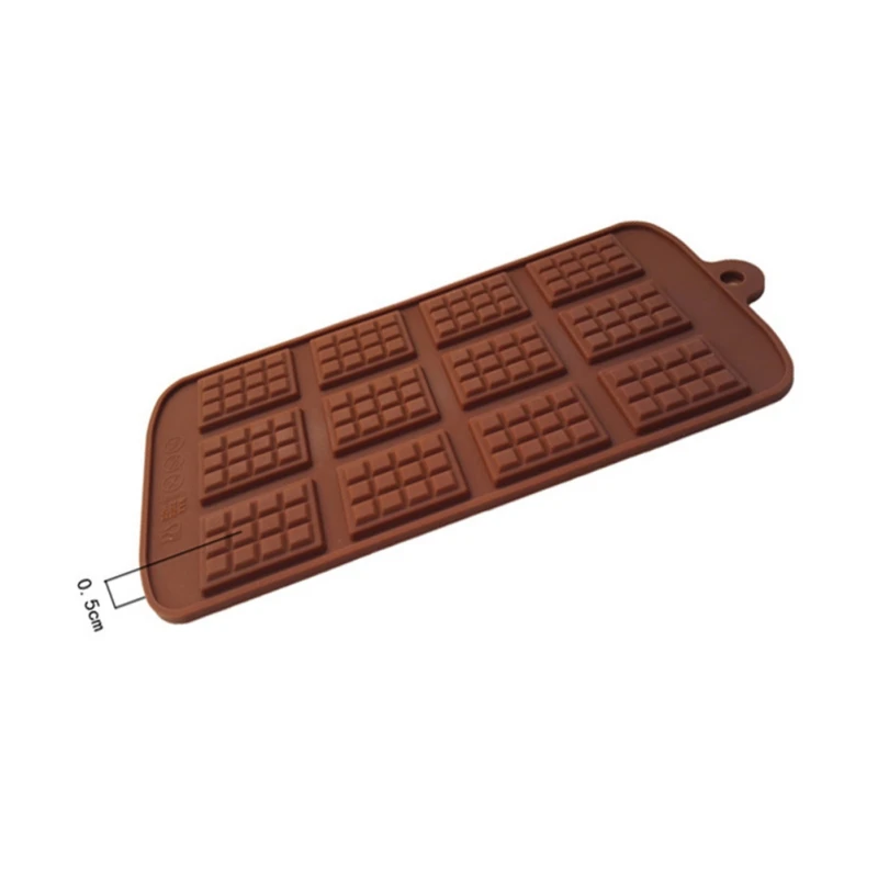 

ZL 24 Kitchen Tools Baking Silicone Chocolate Mold Waffle Pudding Mold DIY Baking Tools