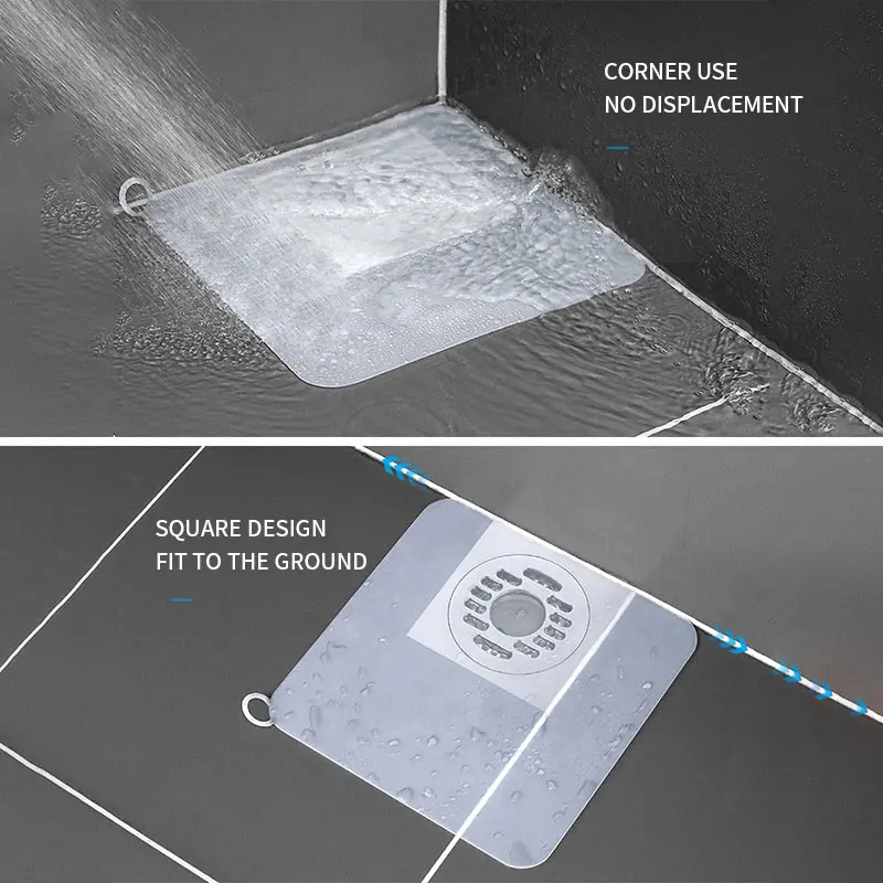 Силиконовый квадратный коврик для пола уплотненный слива сливное кольцо кухни