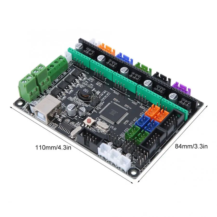 Печатная плата контроллера 3D принтер материнская MKS Gen L V1.0 совместима с Ramps1.4/Mega2560