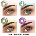 Контактные линзы серые, зеленые, синие, 5 тонов, 100% крышка, глубокие глаза, Шаринган