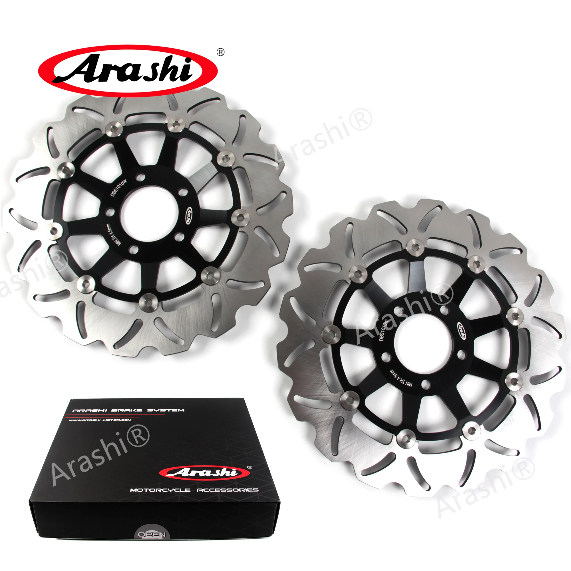 Arashi 1 комплект CNC Передние Задние тормозные диски для SUZUKI GSF Bandit 1200 1996 - 2005 1997 1998 1999