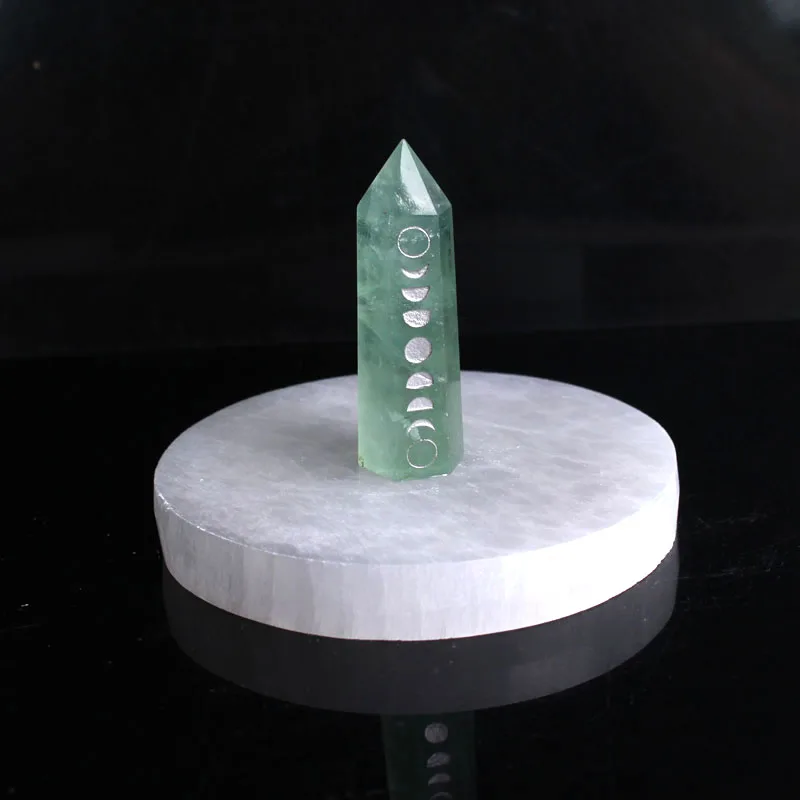 Натуральные белые горки селенита лечебные хрустальные камни заряжаемая круглая