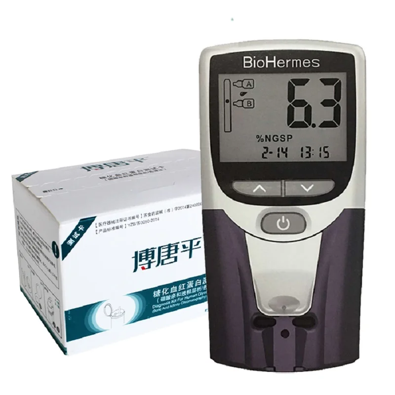 

Bo Tangping New Type Blood Dripping Economic Instrument Medical Glycated Hemoglobin Detector Test Paper 25 Person Box