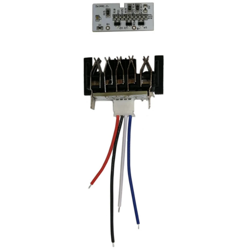 

for DCB140 Battery Plastic Case (No Battery Cell ) PCB Circuit Board LED for Dewalt 14.4V 3.0Ah 4.0Ah DCB140 Battery