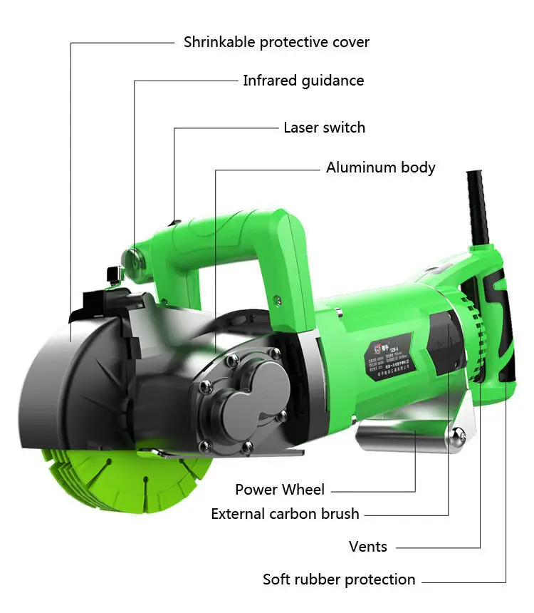Электрическая машина для резки стен 220 В 4500 Вт|Электрические пилы| |