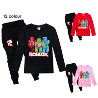 robloxing boys clothes newborn toddler kids baby long sleeve t shirt tops long pant trouser 2pcs outfits autumn clothing set
