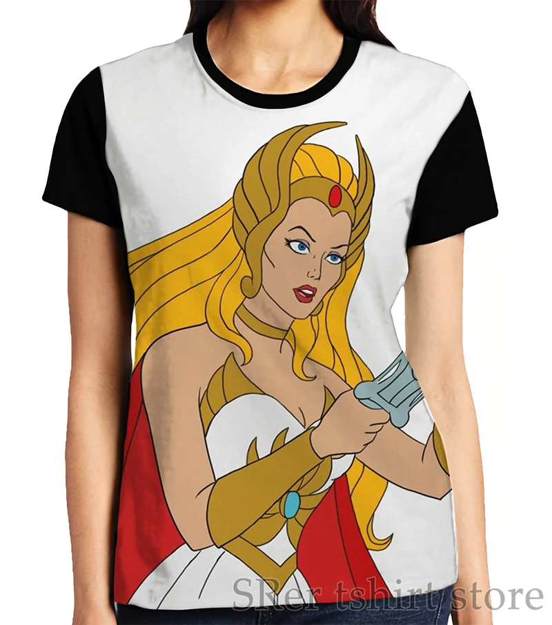 Футболка Мужская/женская с забавным принтом топ графическим She-ra Повседневная