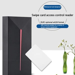 kx4a 125khz13 56mhz rfid ic id reader door access control system reader wg2634 bit advanced waterproof ip68 free global shipping