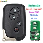 Пульт дистанционного управления 4B Keyless Go Smart Key 315 МГц, чип 4D для Lexus ES350 GS300 GS350 GS430 GS460 IS250 IS350 LS460 FCC ID HYQ14AAB 0140
