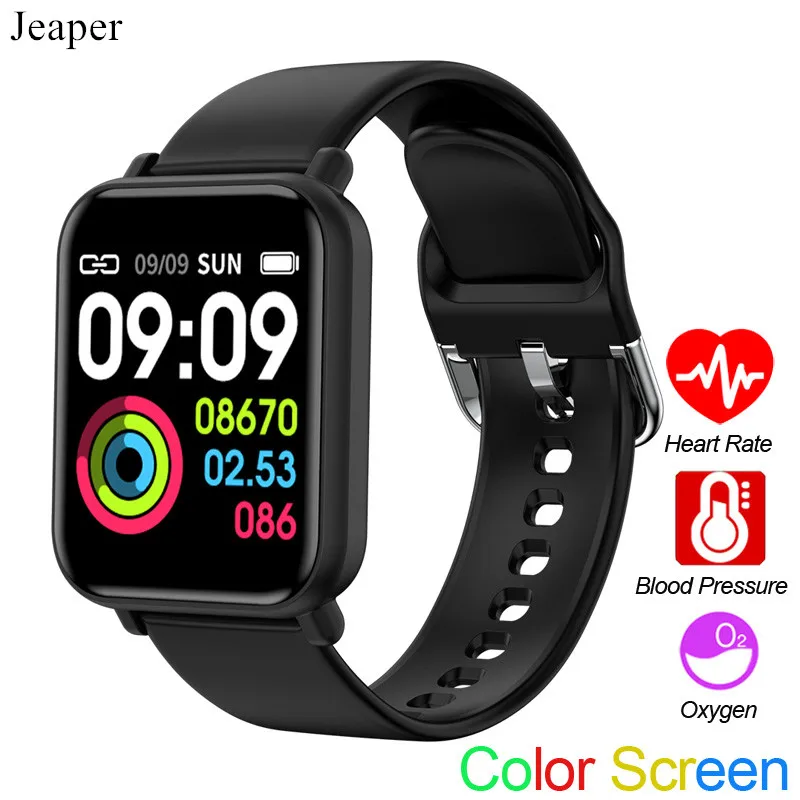 Спортивные Смарт часы R16 фитнес трекер для взрослых с функцией измерения
