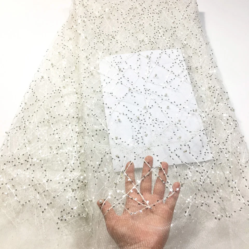 Новый дизайн африканская кружевная ткань 2021 высококачественное кружево с