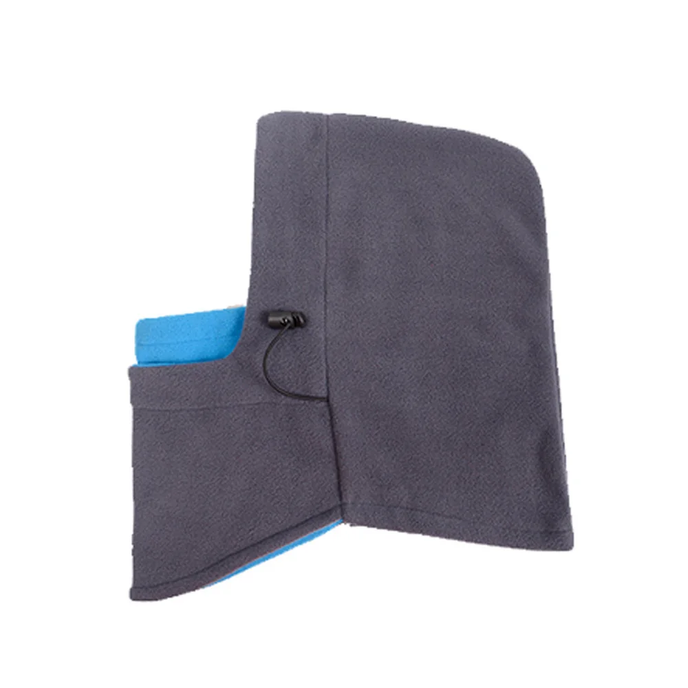 Регулируемая Флисовая Балаклава маска для лица капюшон мотоцикла зимняя теплая