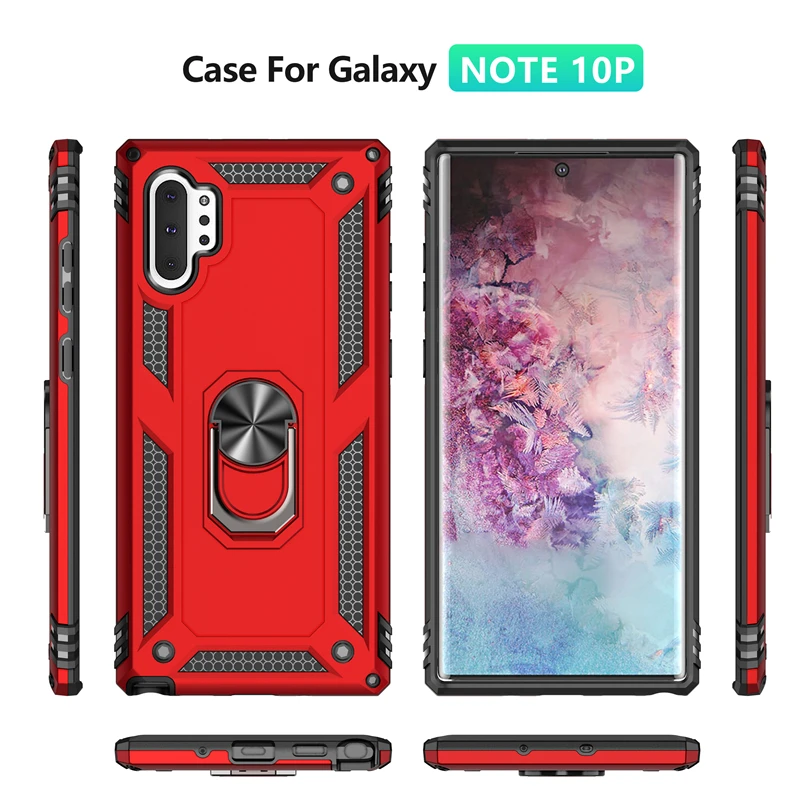 Новый военный защитный чехол для телефона Samsung Galaxy S8 S9 S10 Note 10 Plus прочный Чехол с