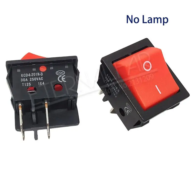 Switch-30A-SR-4J2D KCD4 Электрический сварочный аппарат переключатель Тип корабля с высоким током 30A 250 В переменного тока электрическая печь выключатель электрического нагревателя 4PIN - Цвет: Switch-30A-SR-4J2D